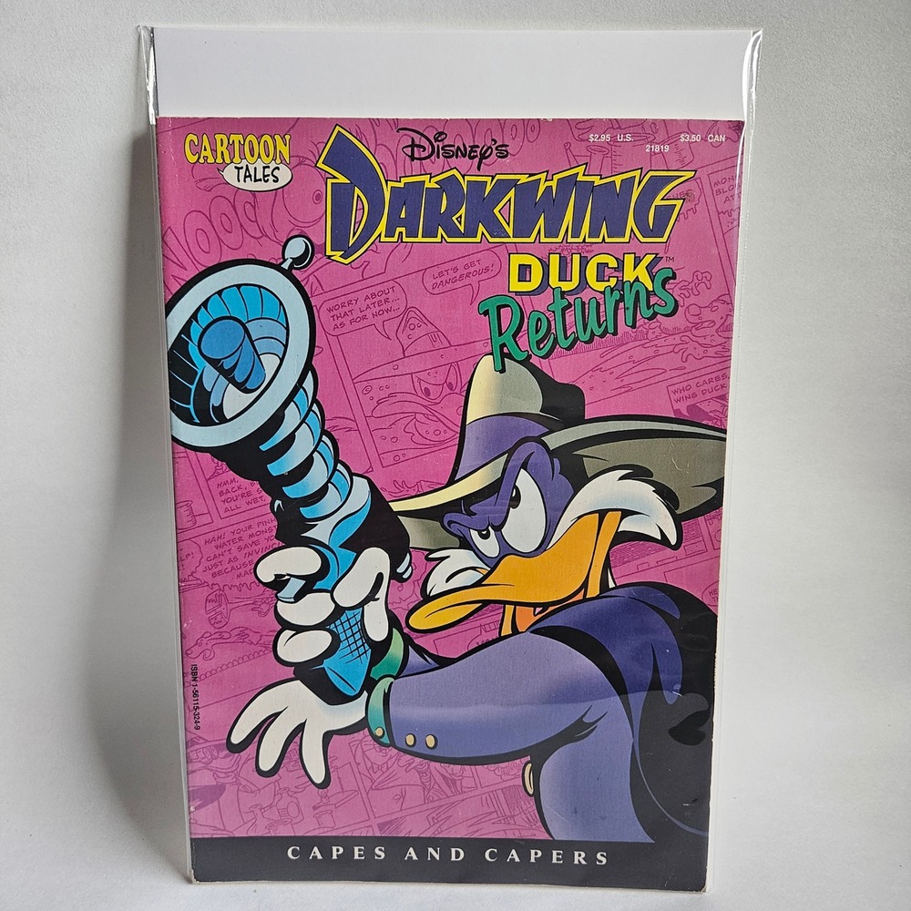 Disney Darkwing Duck Returns Cartoon Tales Capes and Capers Comic Book 21819